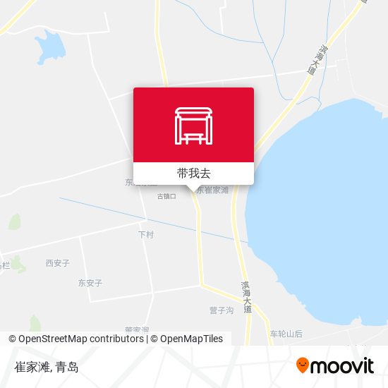崔家滩地图