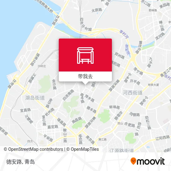 德安路地图