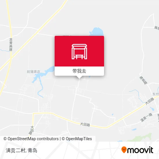 满贡二村地图