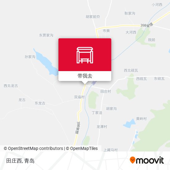 田庄西地图