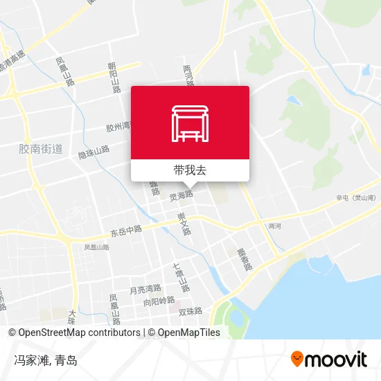 冯家滩地图