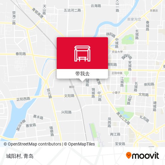 城阳村地图