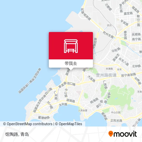 馆陶路地图