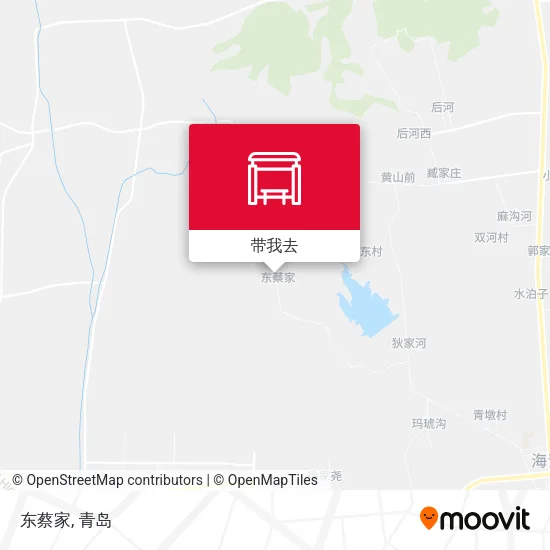 东蔡家地图