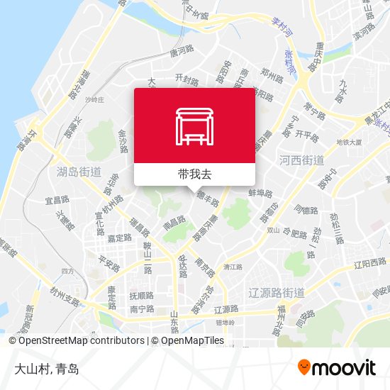大山村地图