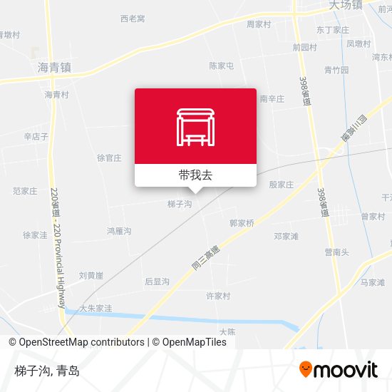 梯子沟地图