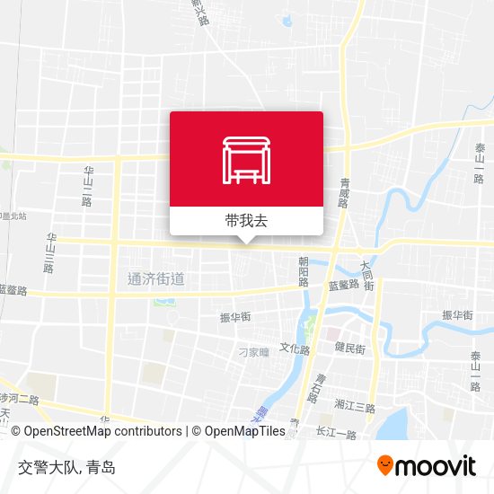 交警大队地图