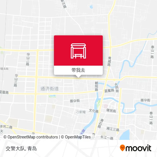 交警大队地图