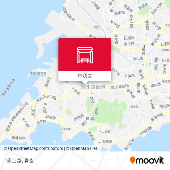 汤山路地图