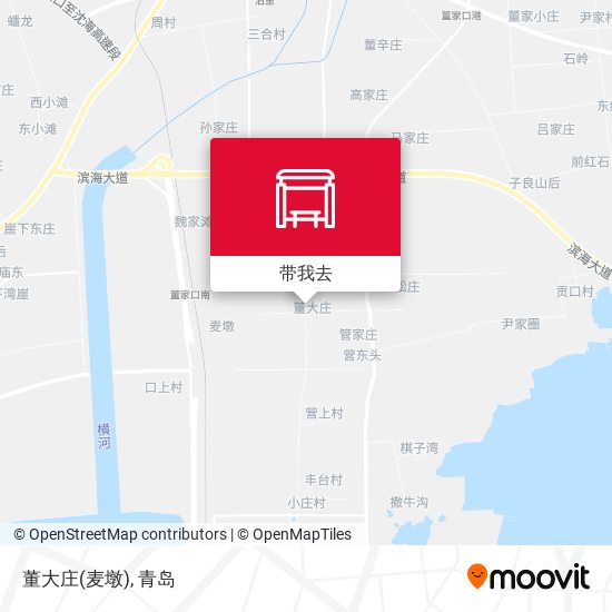 董大庄(麦墩)地图