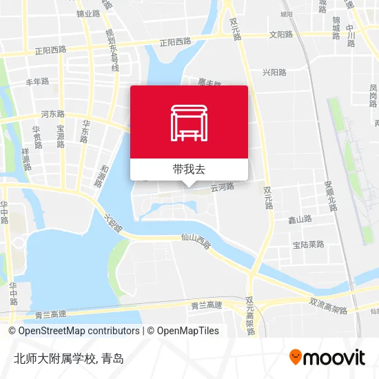 北师大附属学校地图