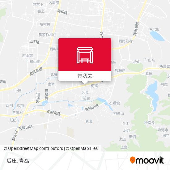 后庄地图