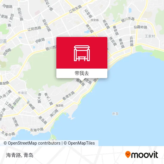 海青路地图