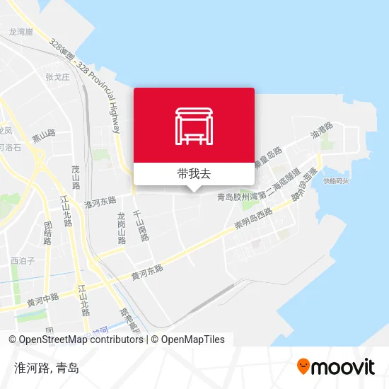 淮河路地图
