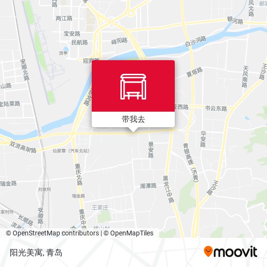 阳光美寓地图