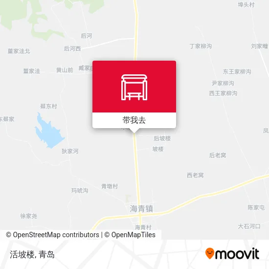 活坡楼地图