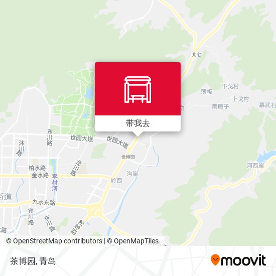 茶博园地图