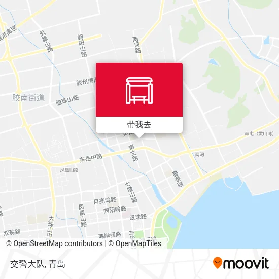 交警大队地图