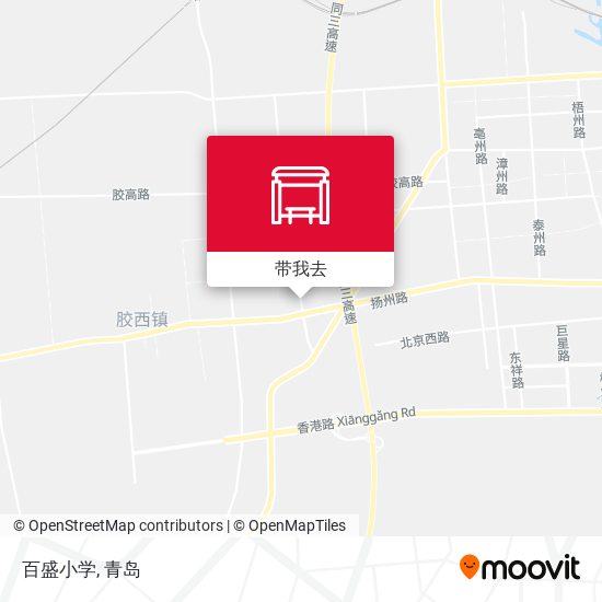 百盛小学地图