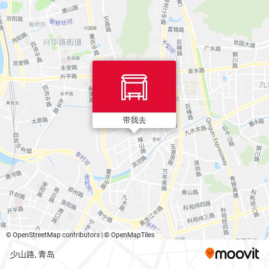 少山路地图
