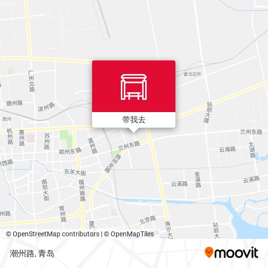 潮州路地图