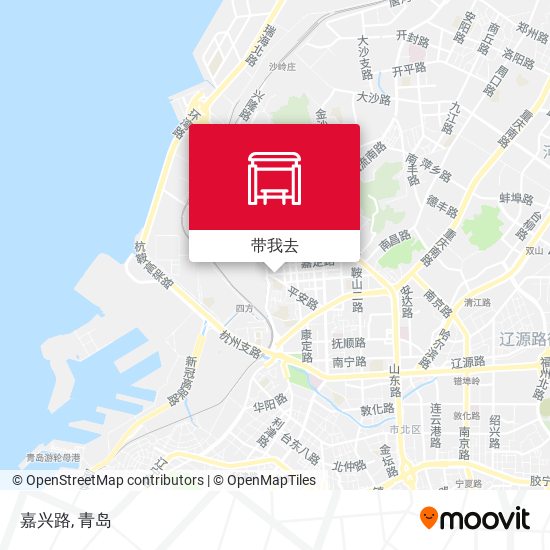 嘉兴路地图