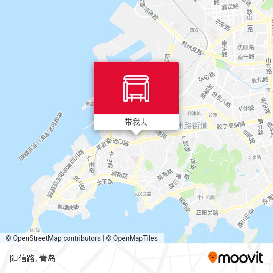 阳信路地图