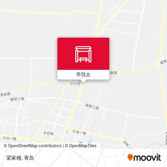 梁家疃地图