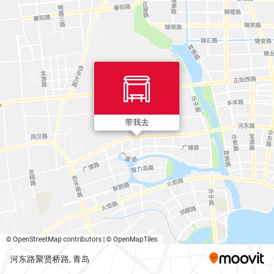 河东路聚贤桥路地图