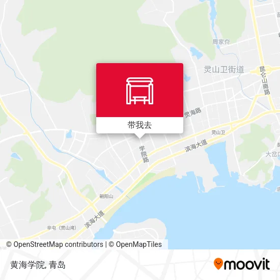 黄海学院地图