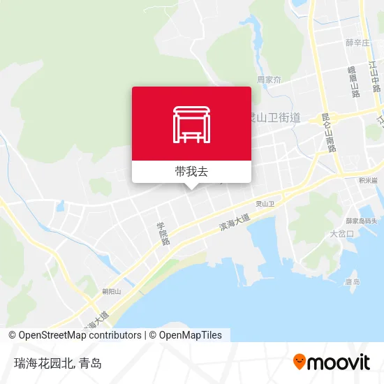 瑞海花园北地图