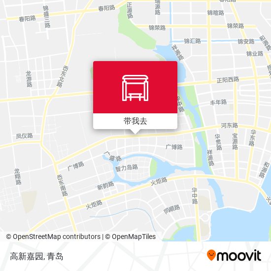 高新嘉园地图