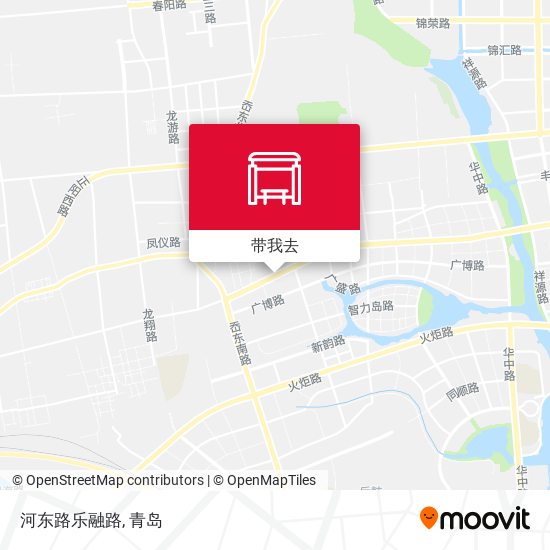 河东路乐融路地图