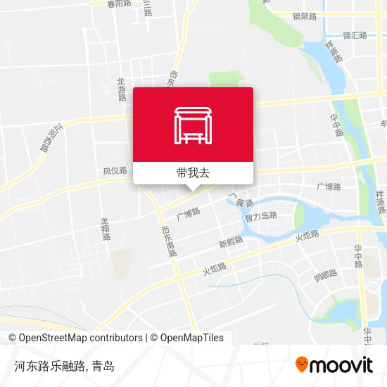 河东路乐融路地图