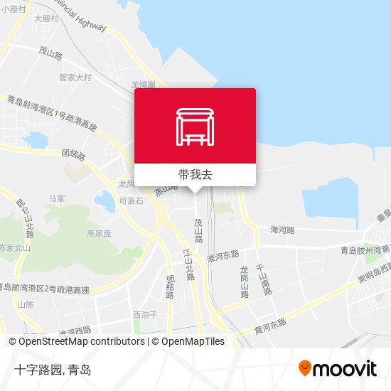 十字路园地图