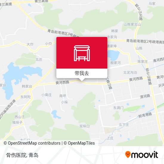 骨伤医院地图