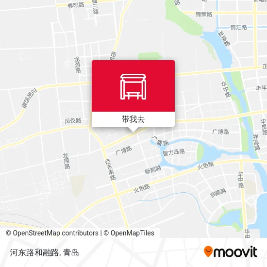河东路和融路地图