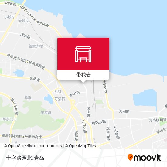 十字路园北地图