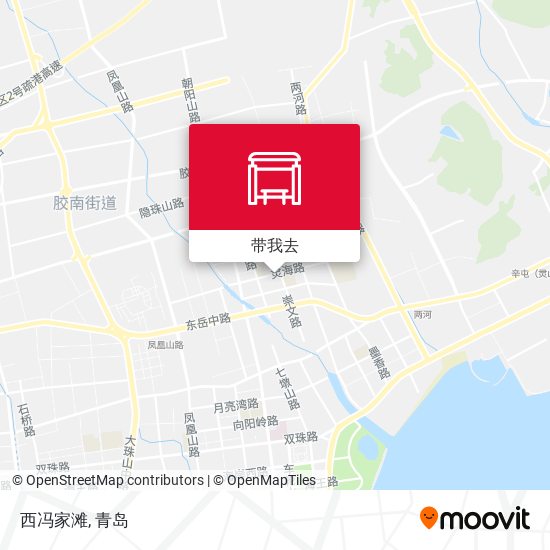 西冯家滩地图
