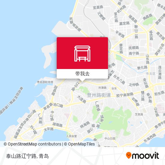 泰山路辽宁路地图