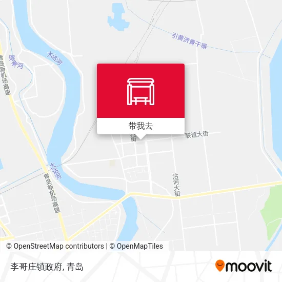 李哥庄镇政府地图
