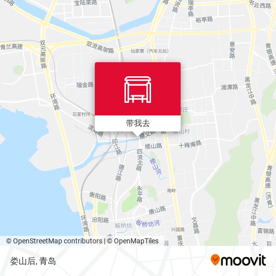 娄山后地图