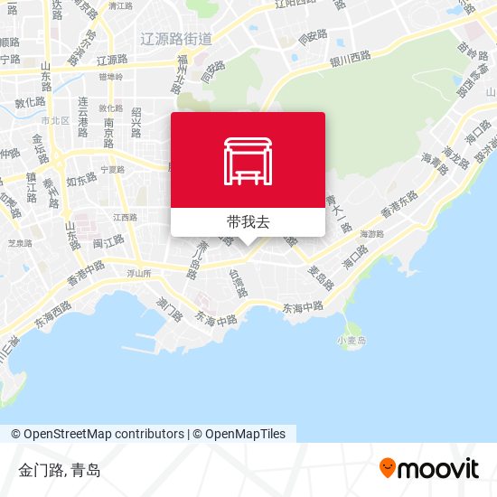 金门路地图