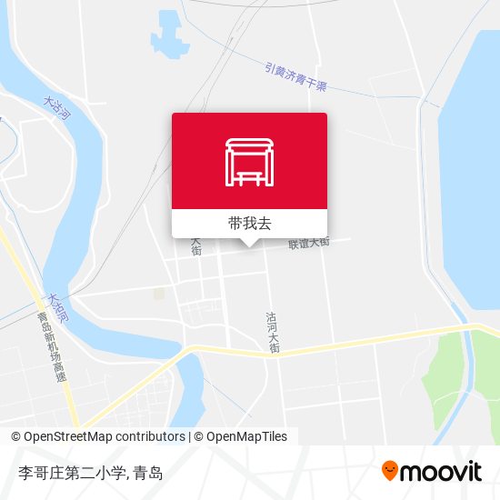 李哥庄第二小学地图