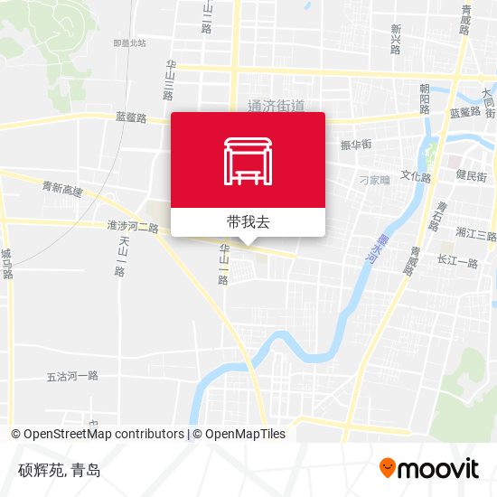 硕辉苑地图