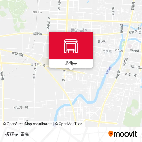 硕辉苑地图