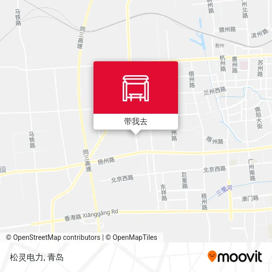 松灵电力地图