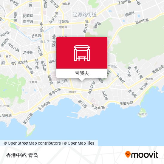 香港中路地图