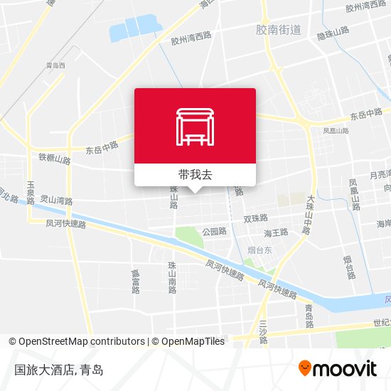 国旅大酒店地图