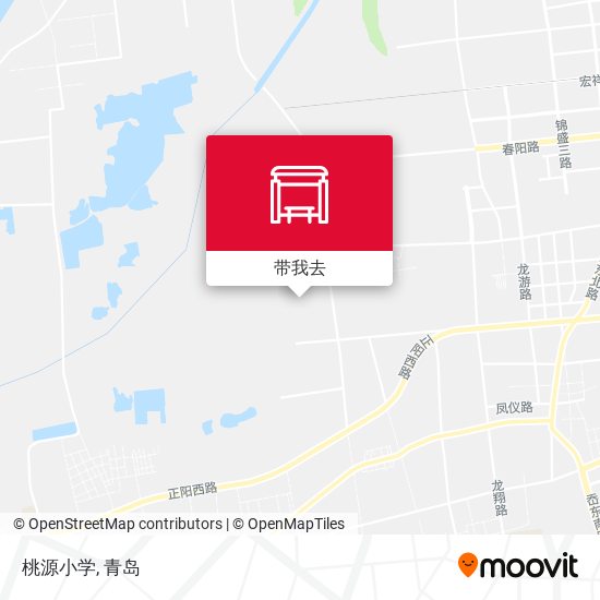 桃源小学地图
